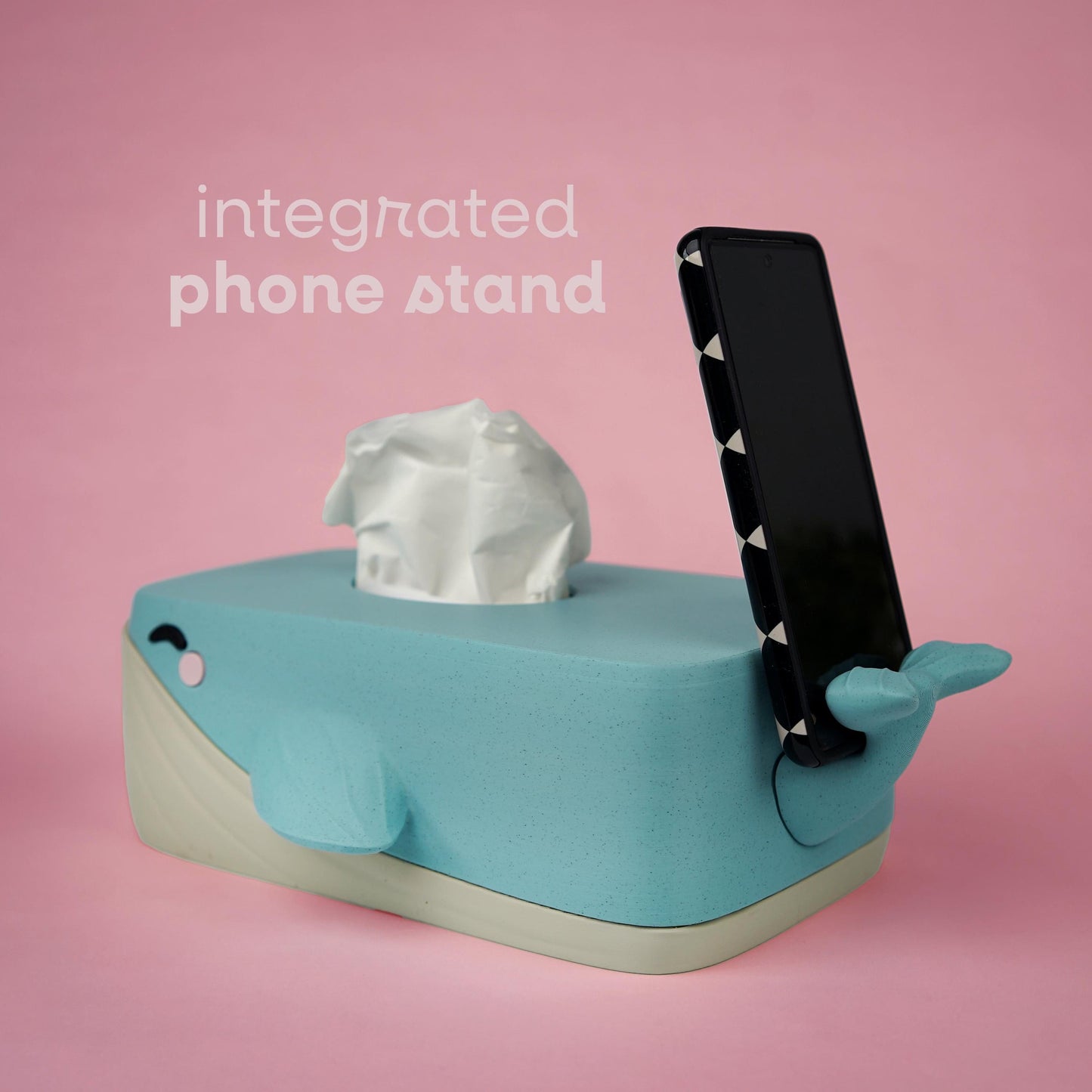 Bubbles the Whale – Taschentuchbox-Hülle