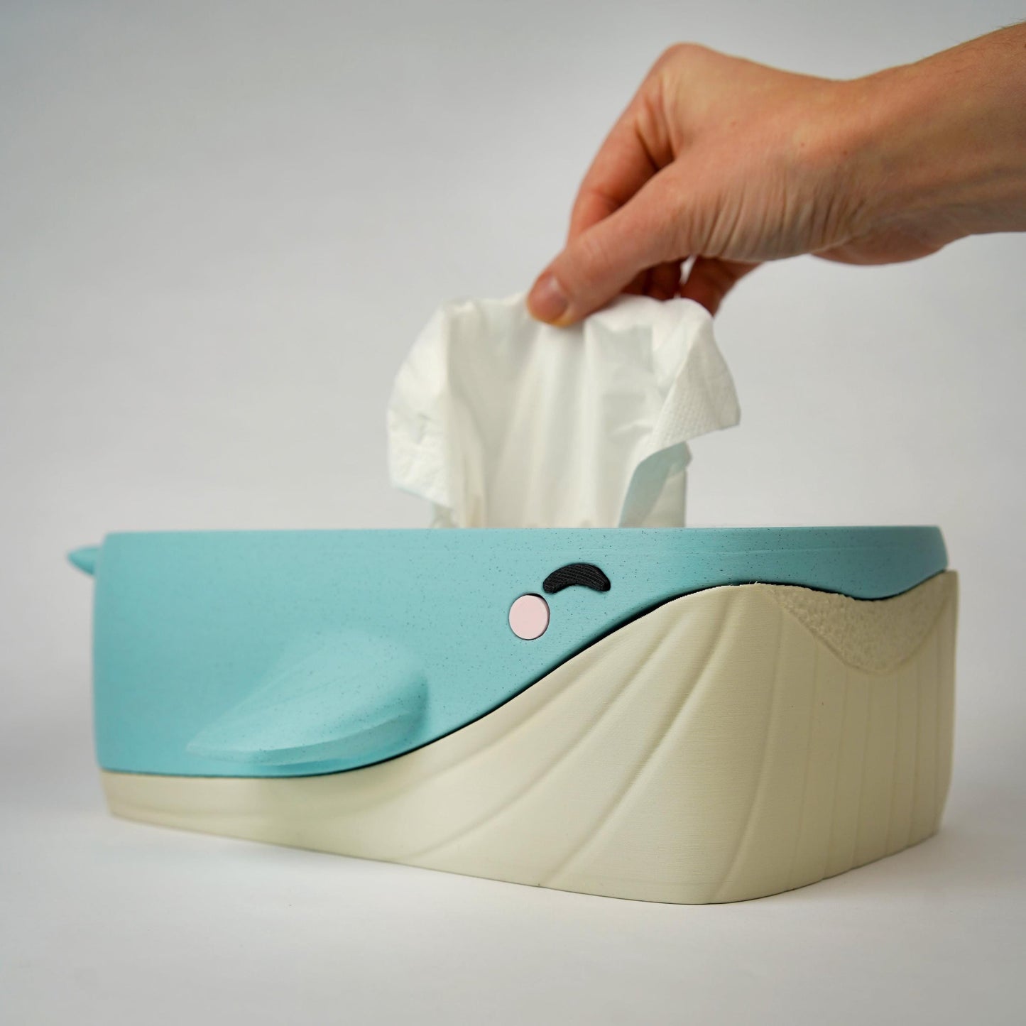 Bubbles the Whale – Taschentuchbox-Hülle
