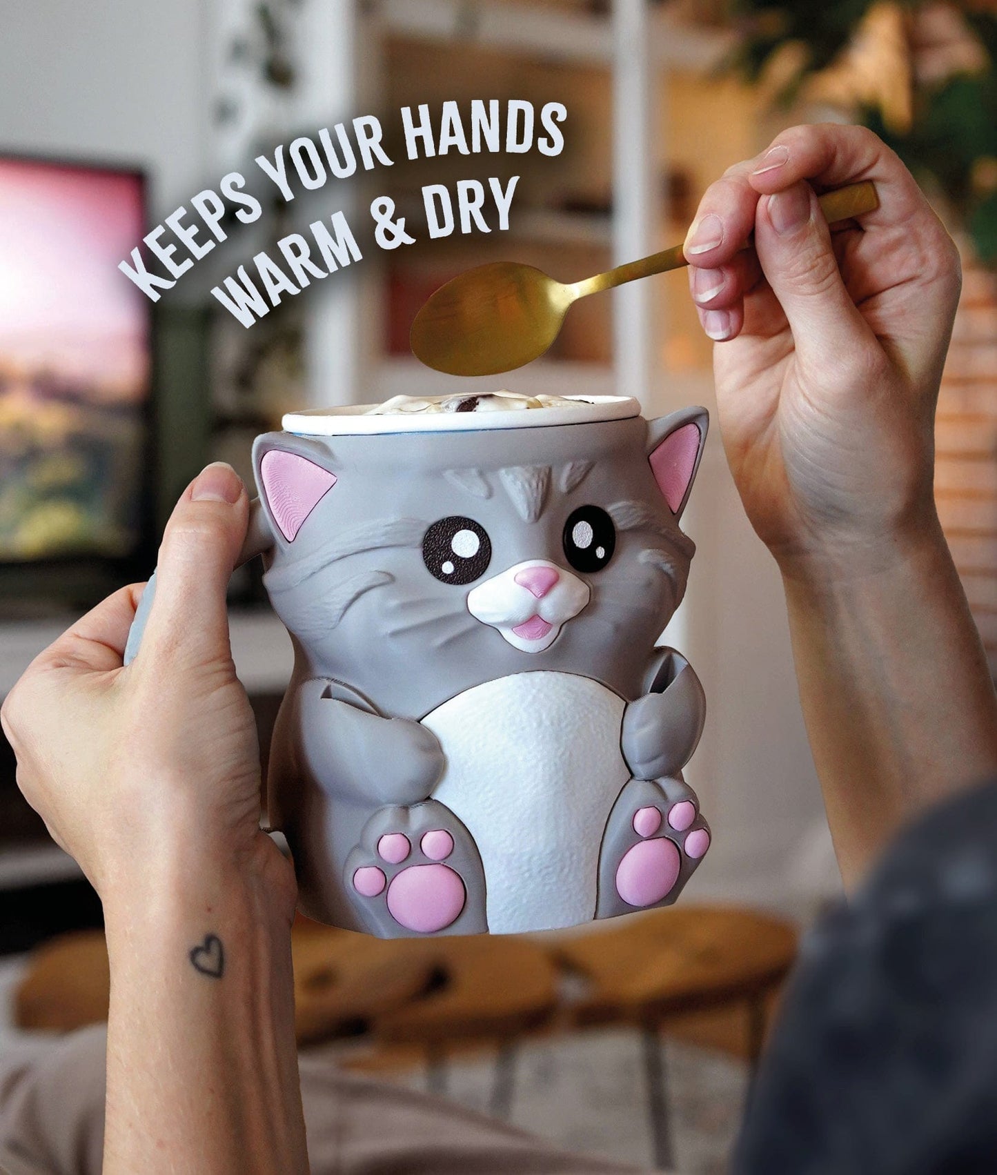 Cuddles die Katze