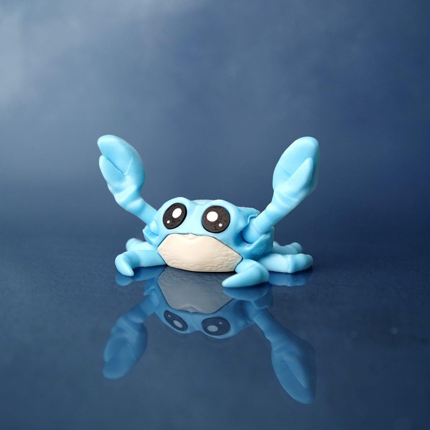Charlie, die Kuschelkrabbe – Notizhalter & Fotoclip