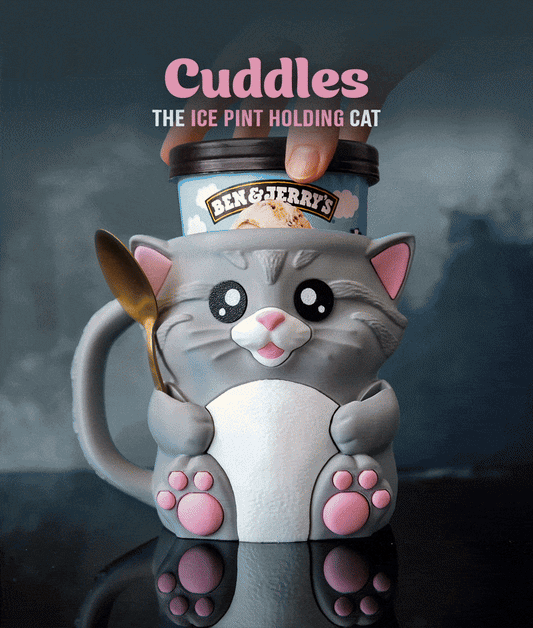 Cuddles die Katze