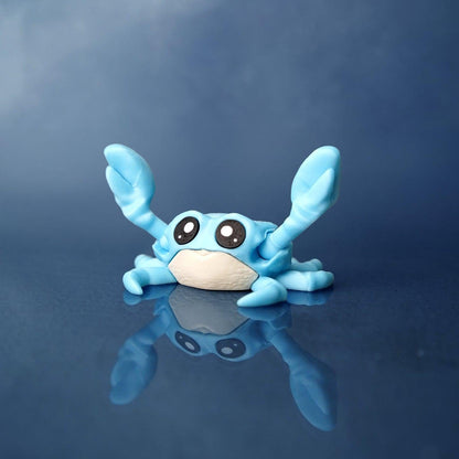 Charlie, die Kuschelkrabbe – Notizhalter &amp; Fotoclip